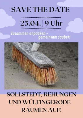 Save the Date - Cleanup Day