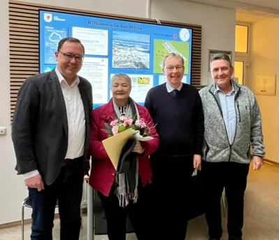 (v.l.n.r.) Frederic Beeskow, Gabriele Dörner, Richter M. Vogler, Jörg Henkelmann (Bild vergr&ouml;&szlig;ern)
