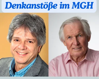 Das Foto: links Prof. Dr. Andreas Nachbaur, rechts Prof. Dr. Knud Eike Buchmann