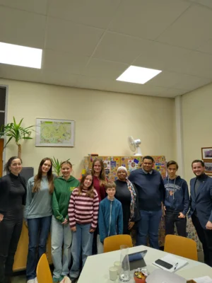 Foto zur Meldung: Gespräch mit unserem Stadtrat und unserer Jugendamtsdirektorin