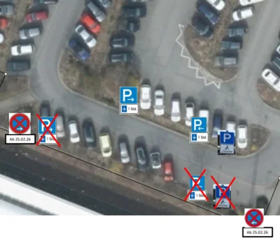 Erste Bauvorbereitungen für das Fahrradparkhaus am Bahnhof starten (Bild vergr&ouml;&szlig;ern)