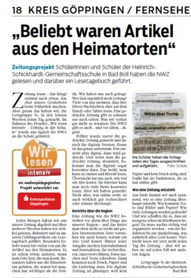 Aus der NWZ vom 25.02.2026