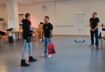 Workshop zur Gewaltprävention an der Berufsfachschule: Zusammen – Aktiv - Präventiv (Bild vergr&ouml;&szlig;ern)