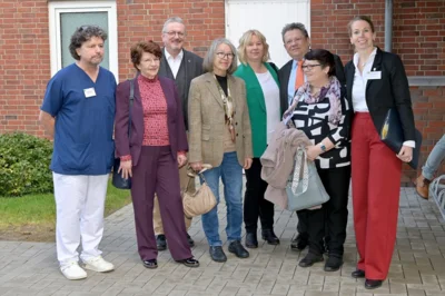 Besuch des Niedersächsischen Ministers Dr. Andreas Philippi im Kreiskrankenhaus Osterholz (Bild vergr&ouml;&szlig;ern)