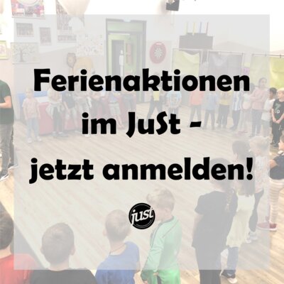 Anmeldung Ferienaktionen Ostern 2026