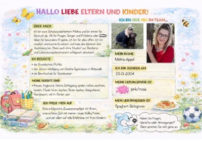 Foto zur Meldung: Neue Schulsozialarbeiterin Melina Appel