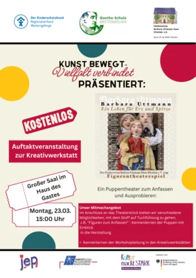 Puppentheater "Barbara Uttmann - Ein Leben für Erz und Spitze" (Bild vergr&ouml;&szlig;ern)