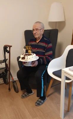 Unser Ehrenmitglied Helmuth Drese feierte am 13.02.2026 seinen 100. Geburtstag