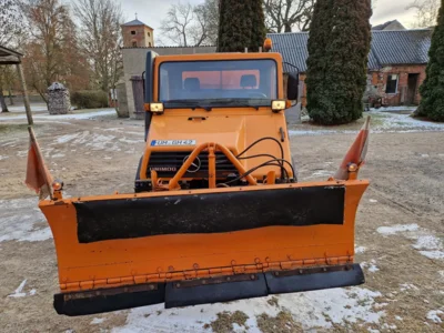 Verkauf Unimog U408/10 - U 90 Turbo mit Anbaugeräten (Winterdienst-Kit)