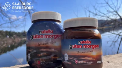 Thüringer Meer auf dem Nutella-Glas – Jetzt letzte Exemplare sichern! (Bild vergr&ouml;&szlig;ern)