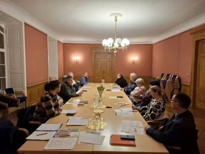 Vorschaubild zur Meldung: Amtsausschuss tagte im Schloss