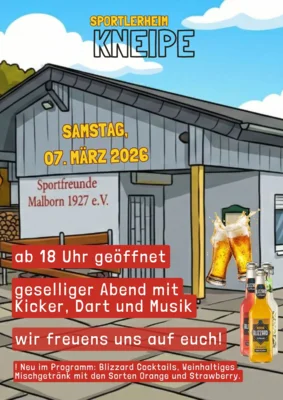 Sportlerheim Kneipe (Bild vergr&ouml;&szlig;ern)