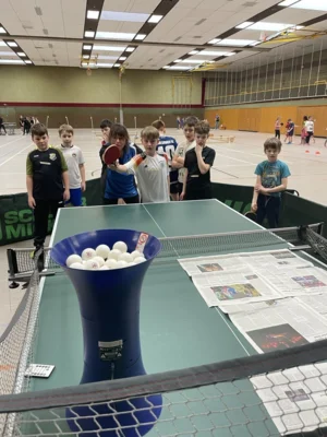 Tischtennisaktionstag an der Karl-Bühler Schule