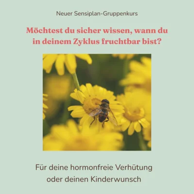 Sensiplan-Gruppenkurs ab April (Bild vergr&ouml;&szlig;ern)