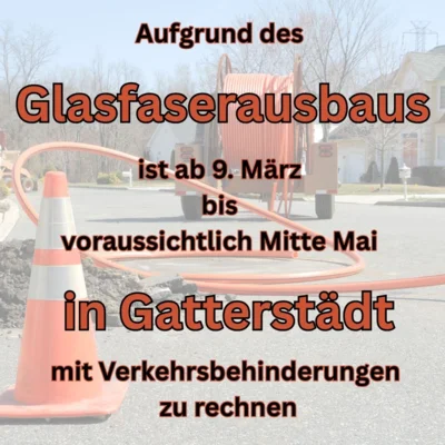 Foto zu Meldung: Glasfaserausbau in Gatterstädt startet