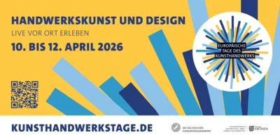 Flyer der Kunsthandwerkstage (Bild vergr&ouml;&szlig;ern)