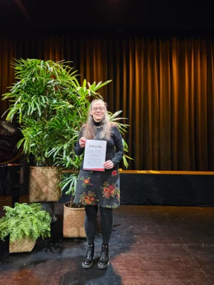 Carmen Stiefel beim städtischen Ehrungsabend geehrt (Bild vergr&ouml;&szlig;ern)