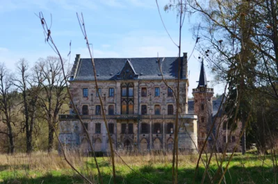 Schloss Reinhardsbrunn, vor der Übernahme durch den Freistaat Thüringen, Foto Rebecca Braun