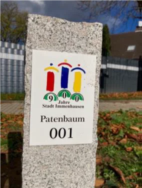 Baumpflanzaktion 900 Jahre, 900 Bäume wird fortgeführt! (Bild vergr&ouml;&szlig;ern)