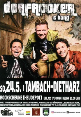 Dorfrocker & Band am 24. Mai 2026 (Bild vergr&ouml;&szlig;ern)