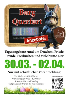 Osterferien auf Burg Querfurt