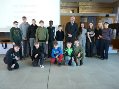 Jugendrichter zu Besuch bei "HSS taucht ein"