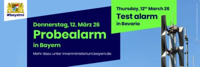 Landesweiter Probealarm am 12.03.2026