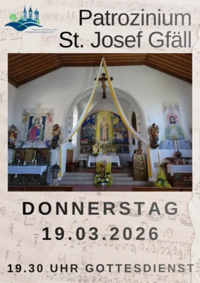 Patrozinium St. Josef Gfäll (Bild vergr&ouml;&szlig;ern)