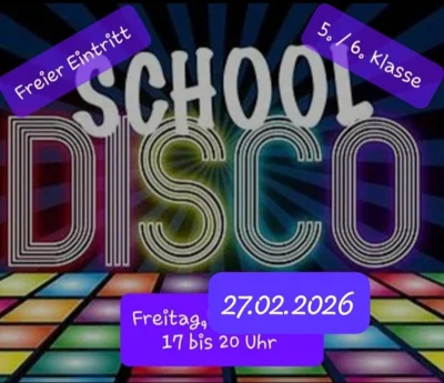 Schuldisco der 5. und 6. Klassen der Oberschule Naunhof (Bild vergr&ouml;&szlig;ern)