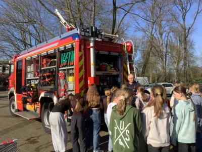 Brandschutzprojekt in Klasse 7