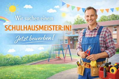 Wir suchen eine:n Schulhausmeister:in (ab sofort) (Bild vergr&ouml;&szlig;ern)