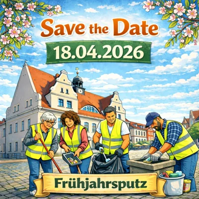 Save the Date! Gemeinsam für eine saubere Stadt! (Bild vergr&ouml;&szlig;ern)