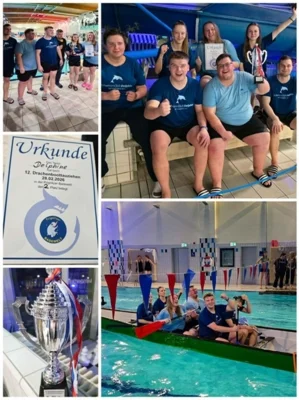 Starker 2. Platz beim Drachenboot-Tauziehen! (Bild vergr&ouml;&szlig;ern)