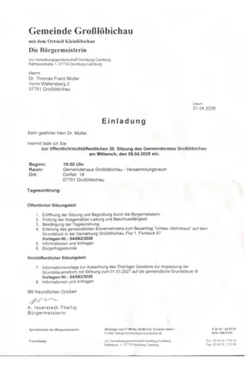 20. Sitzung des Gemeinderates am 11.03.2026 (Bild vergr&ouml;&szlig;ern)