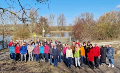 Gruppenbild Grünkohlwanderung 2026 - Andrea Spiller