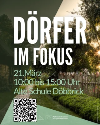 JETZT FÜR DIE VERANSTALTUNG „DÖRFER IM FOKUS“ ANMELDEN! (Bild vergr&ouml;&szlig;ern)