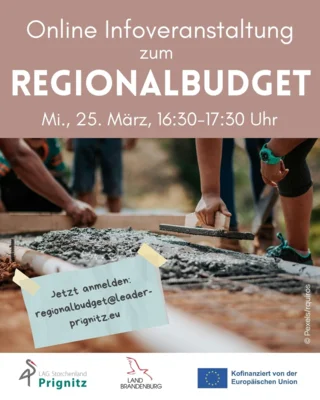 Einladung zur Online Infoveranstaltung zum Regionalbudget (Bild vergr&ouml;&szlig;ern)