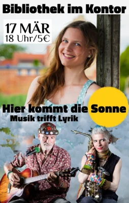 Vorschaubild zur Meldung: Hier kommt die Sonne – Musik trifft Lyrik