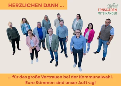 Danke, Ernsgaden!