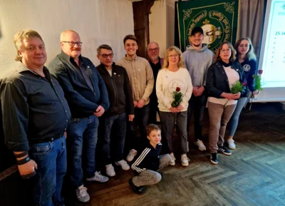 25 Jahre Mitgliedschaft