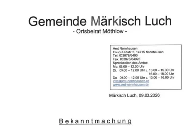 Ortsbeiratssitzung Möthlow (Bild vergr&ouml;&szlig;ern)