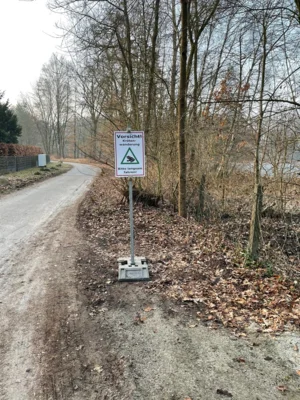 Vorsicht Krötenwanderung!
