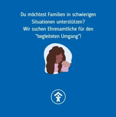 Ehrenamtliche Helfer*innen gesucht - Begleiteter Umgang (Bild vergr&ouml;&szlig;ern)