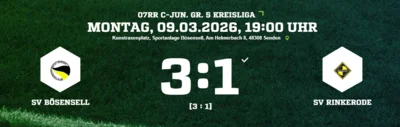 C-Jugend: 3:1 gegen SV Rinkerode (Bild vergr&ouml;&szlig;ern)
