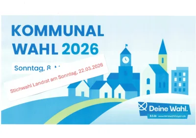 Stichwahl Landrat - Kommunalwahl 2026 (Bild vergr&ouml;&szlig;ern)