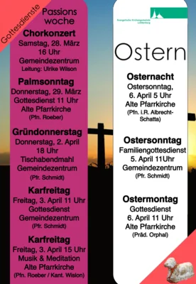 Passionswoche & Ostern in Lichtenberg