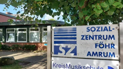Foto: Das Sozialzentrum Föhr-Amrum in der Feldstraße in Wyk (Foto: AmtFA Andreas Hansen) Foto zur Meldung: Neue Öffnungszeiten im Sozialzentrum Föhr-Amrum