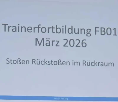 Heute auf Trainerfortbildung