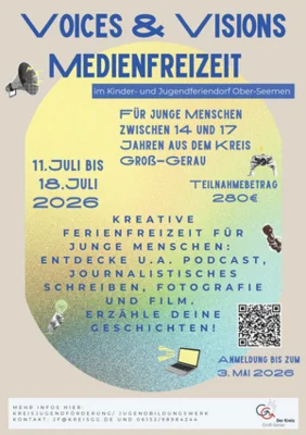 Medienfreizeit „Voices & Visions“ (Bild vergr&ouml;&szlig;ern)