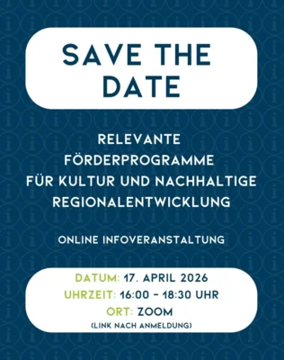 Online-Info-Veranstaltung der WRL: Förderchancen für Kultur, Zivilgesellschaft & nachhaltige Regionalentwicklung in der Lausitz am 17.04.2026